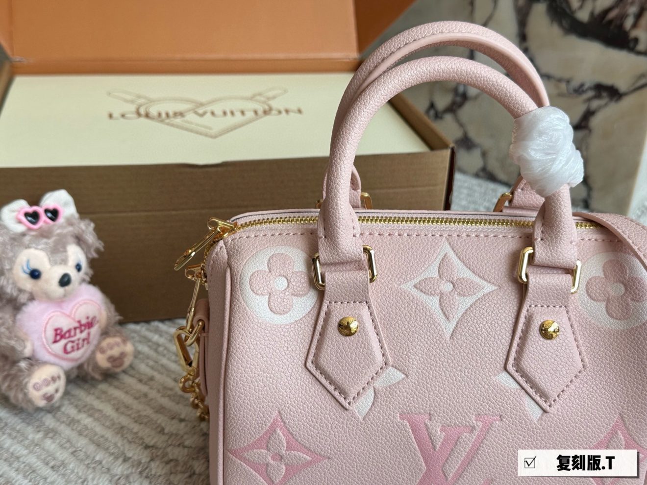 louis vuitton lv Speedy20 pink - Image 3