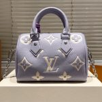 louis vuitton lv Speedy20 purple