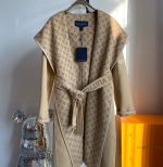 LV coat caramel monogram