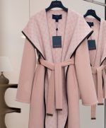 LV coat pink