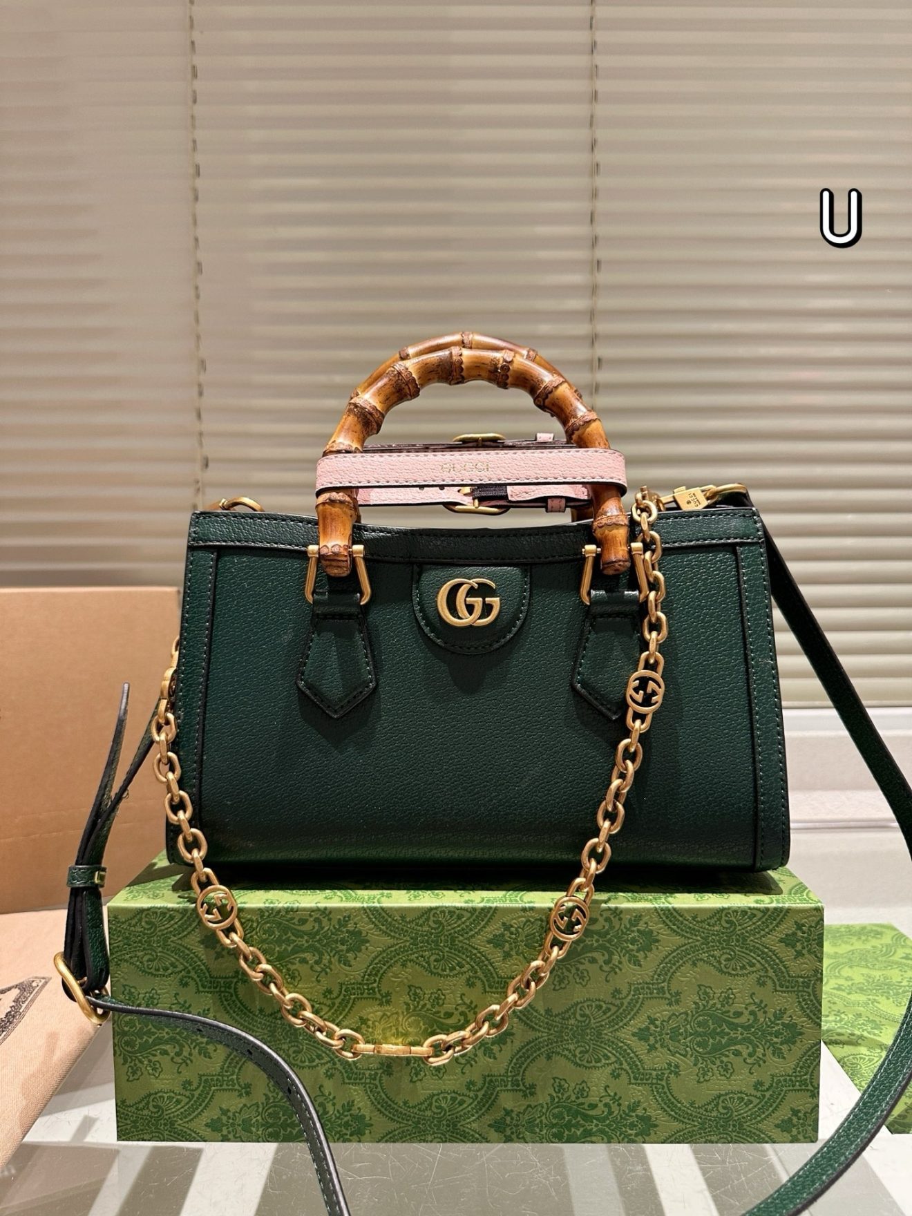 Gucci Diana Bamboo HandBags size 26x16cm - Image 6