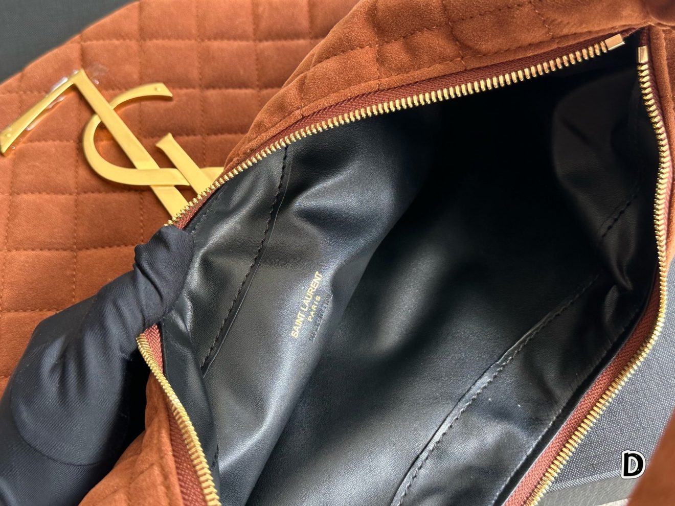 YSL Icarino Top Handle Bag 48x33cm - Image 6