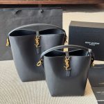 YSL HOBO BLACK & GOLD 20/25cm
