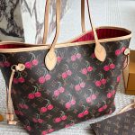 Louis Vuitton lv Neverfull MM CHERRY-32*29*17CM
