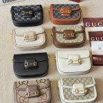 Gucci 1955 Horsebit Shoulder Bag-20.6*14.4*5.1CM