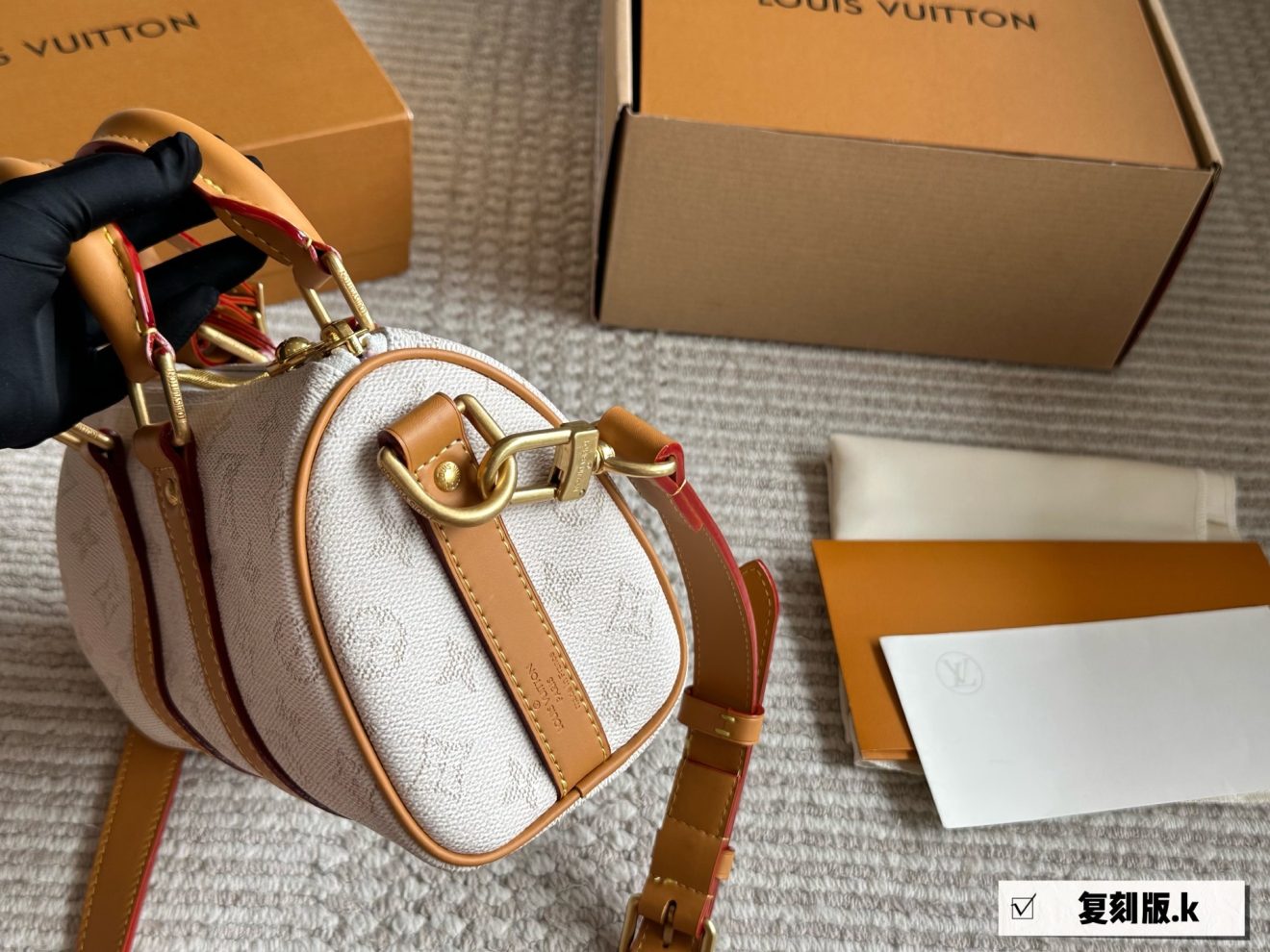 Louis Vuitton lv Keepall25 Bandoulière 25-25×14x 10CM - Image 4