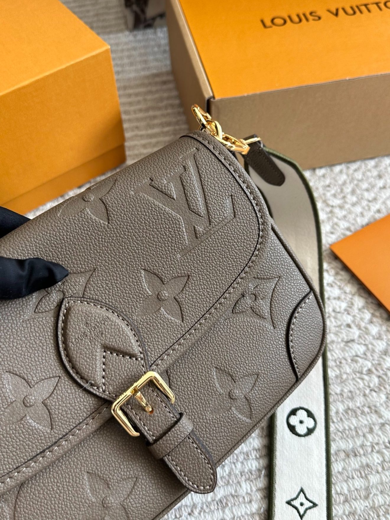 LOUIS VUITTON lv DIANE 24x15x9cm - Image 9