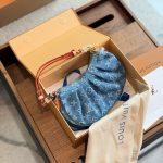 Louis Vuitton lv  Pochette Valley Denim 21x15x7cm
