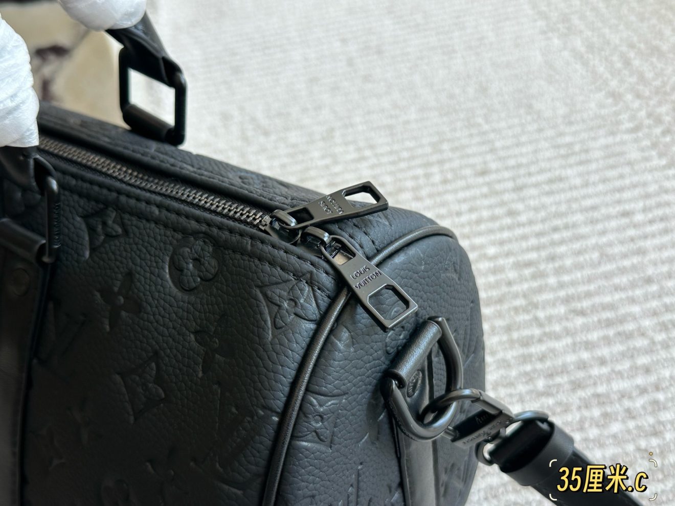 Louis Vuitton lv  Keepall45 Bandoulière Black 35/45/50 cm - Image 7
