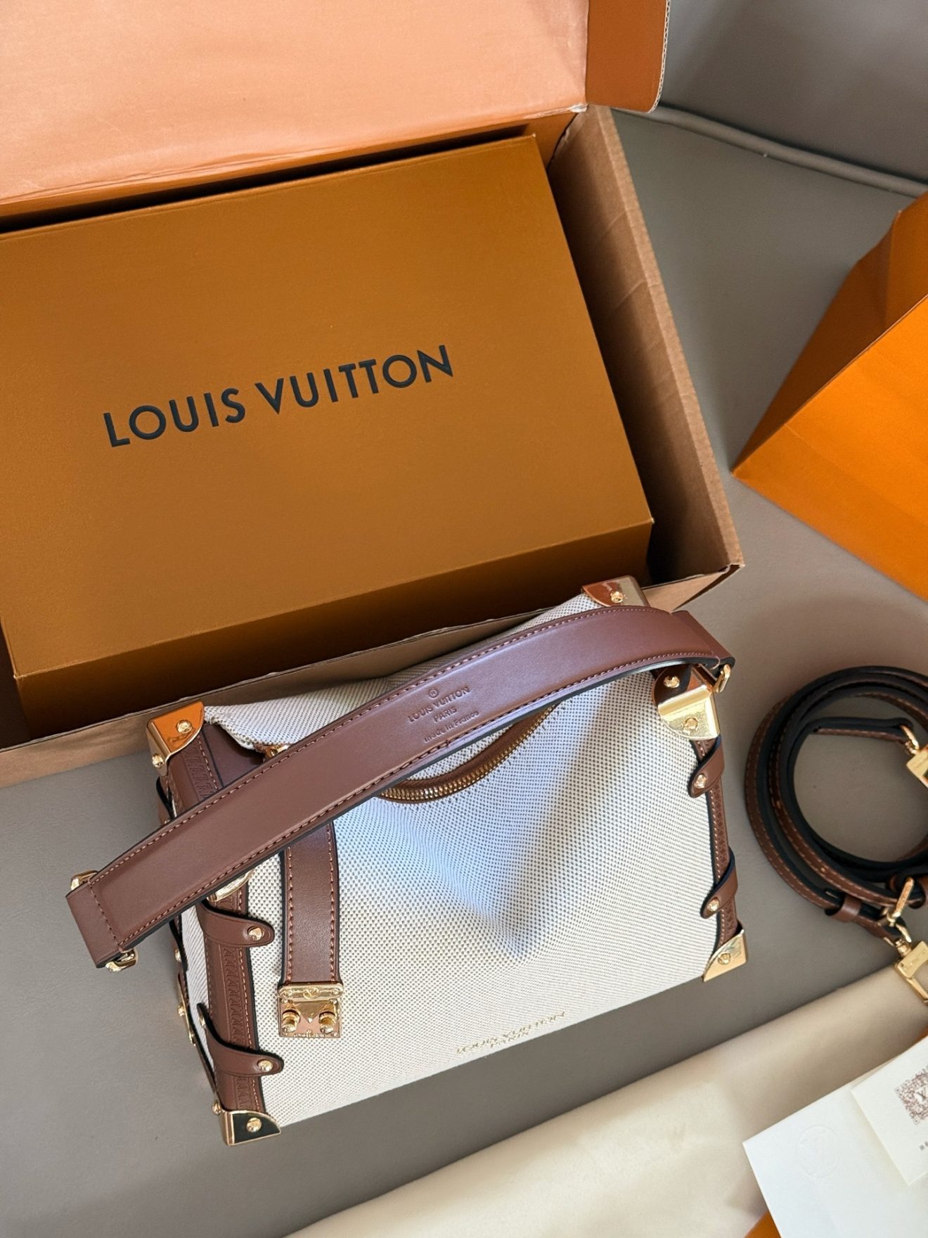 Louis Vuitton lv Mini Soft trunk 18x13x8cm - Image 8
