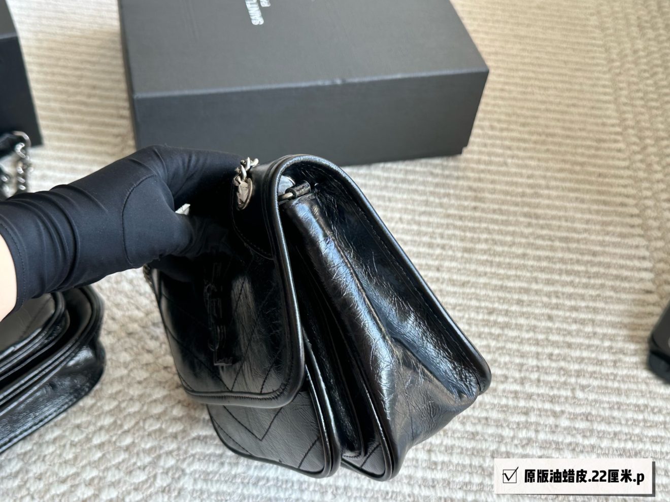 YSL NIKI FLAP BAG 28/22cm - Image 5