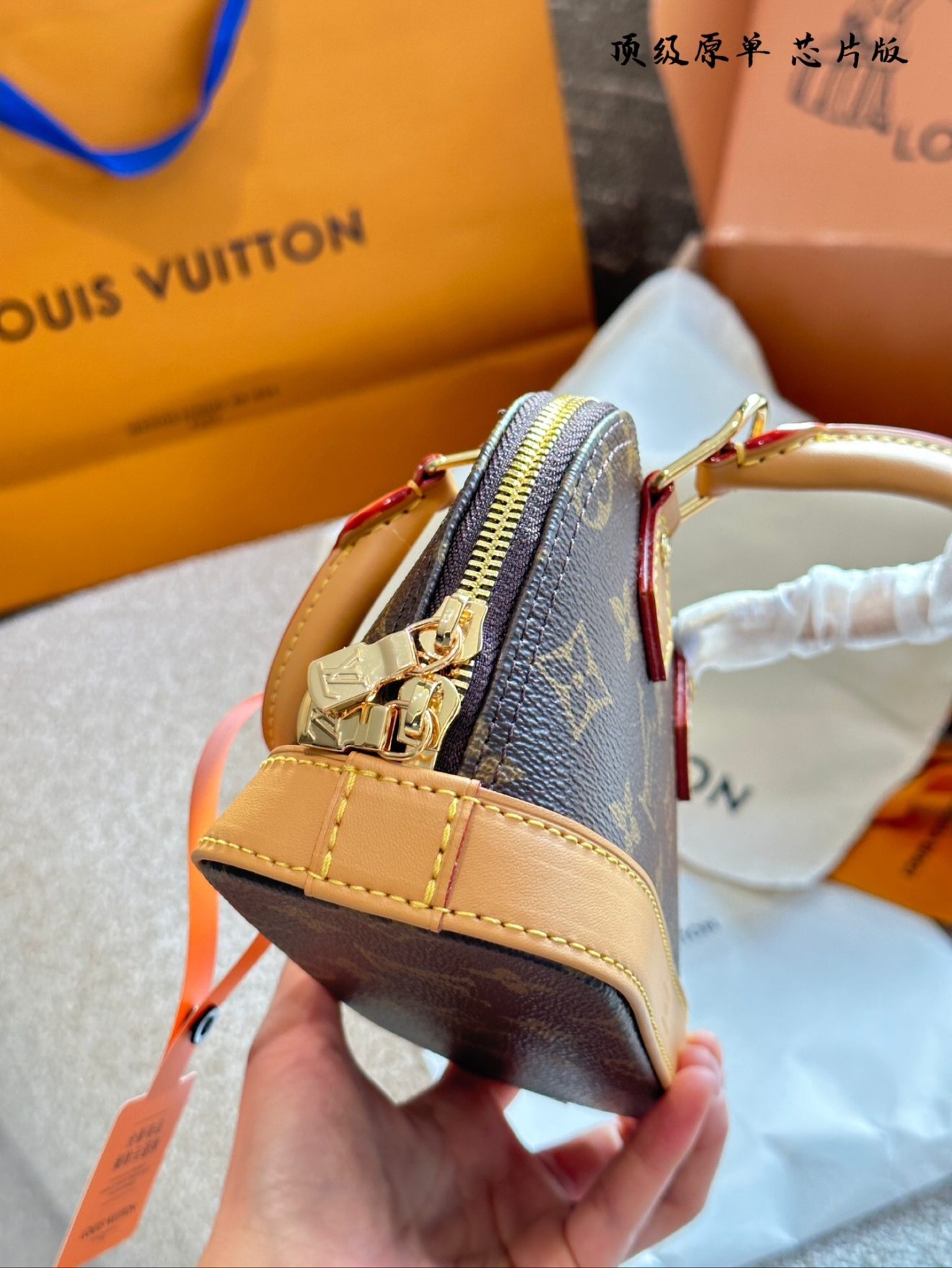LOUIS VUITTON lv ALMA NANO (18*12*8cm) - Image 5