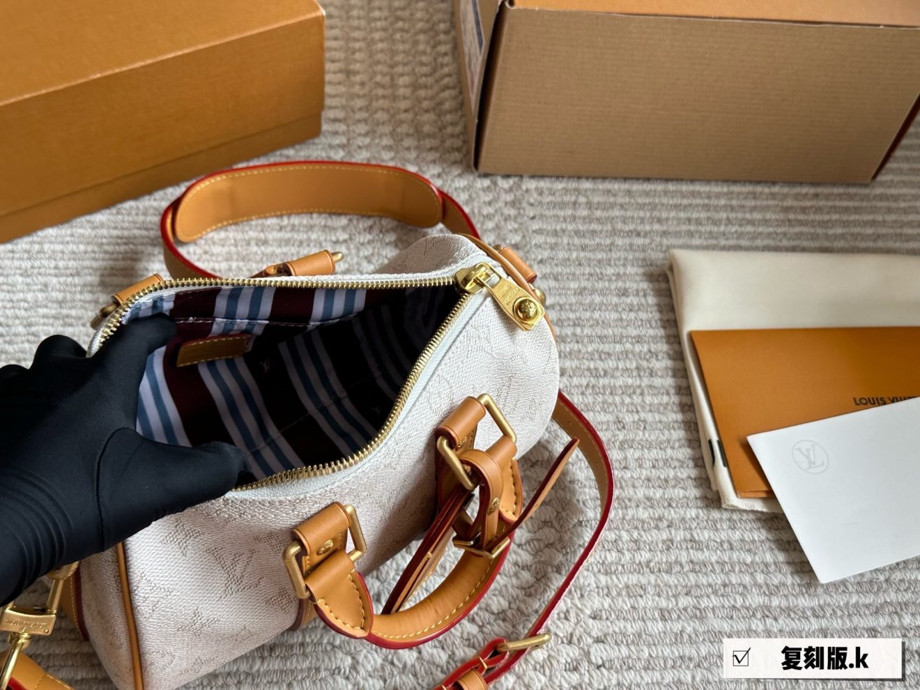Louis Vuitton lv Keepall25 Bandoulière 25-25×14x 10CM - Image 8