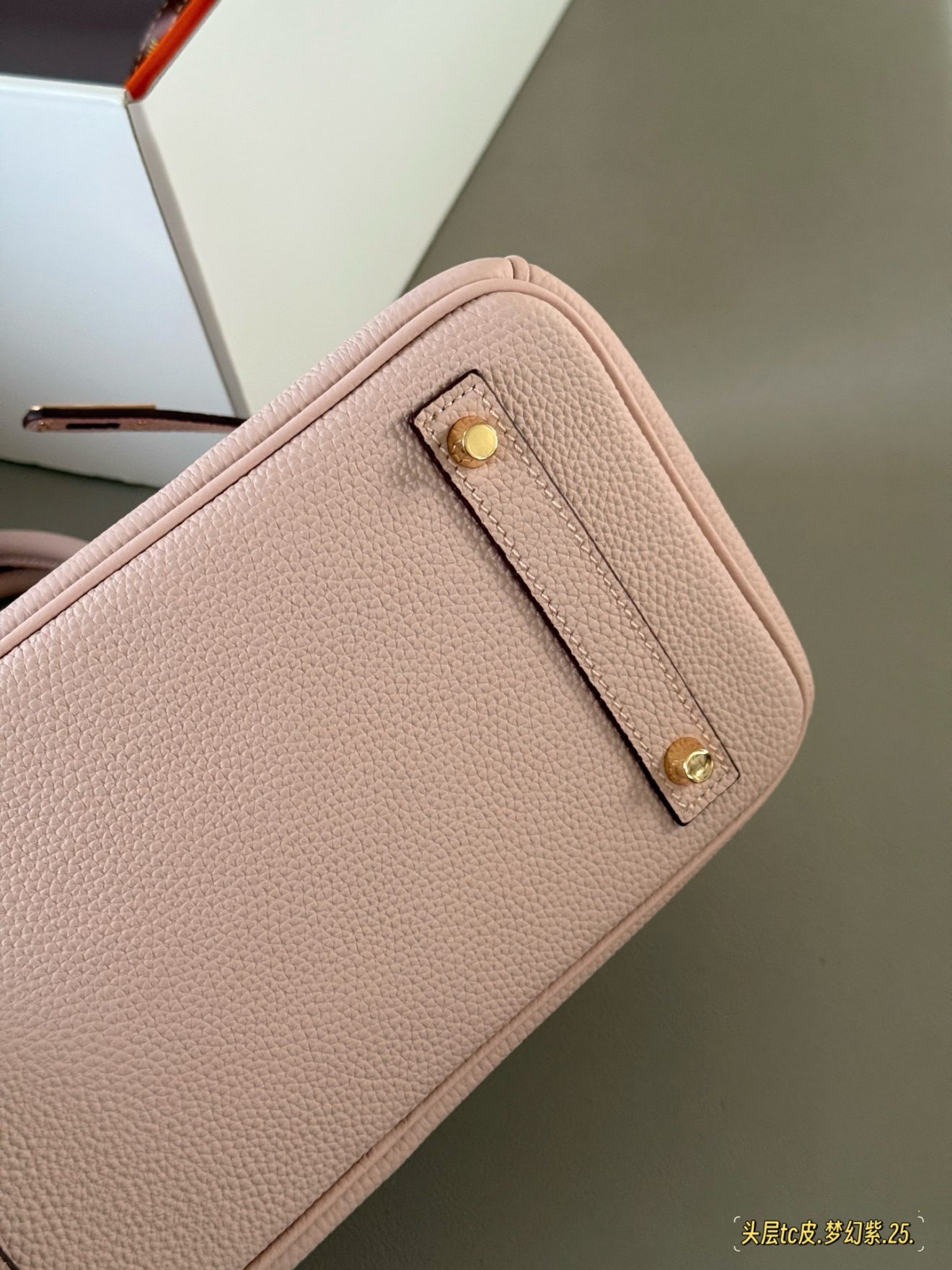 Hermes Birkin 25 Pink Gold Hardware - Image 8