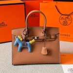 Hermes Birkin 30 – Gold Togo leather