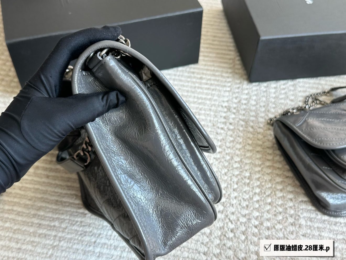 YSL NIKI FLAP BAG 28/22cm - Image 5