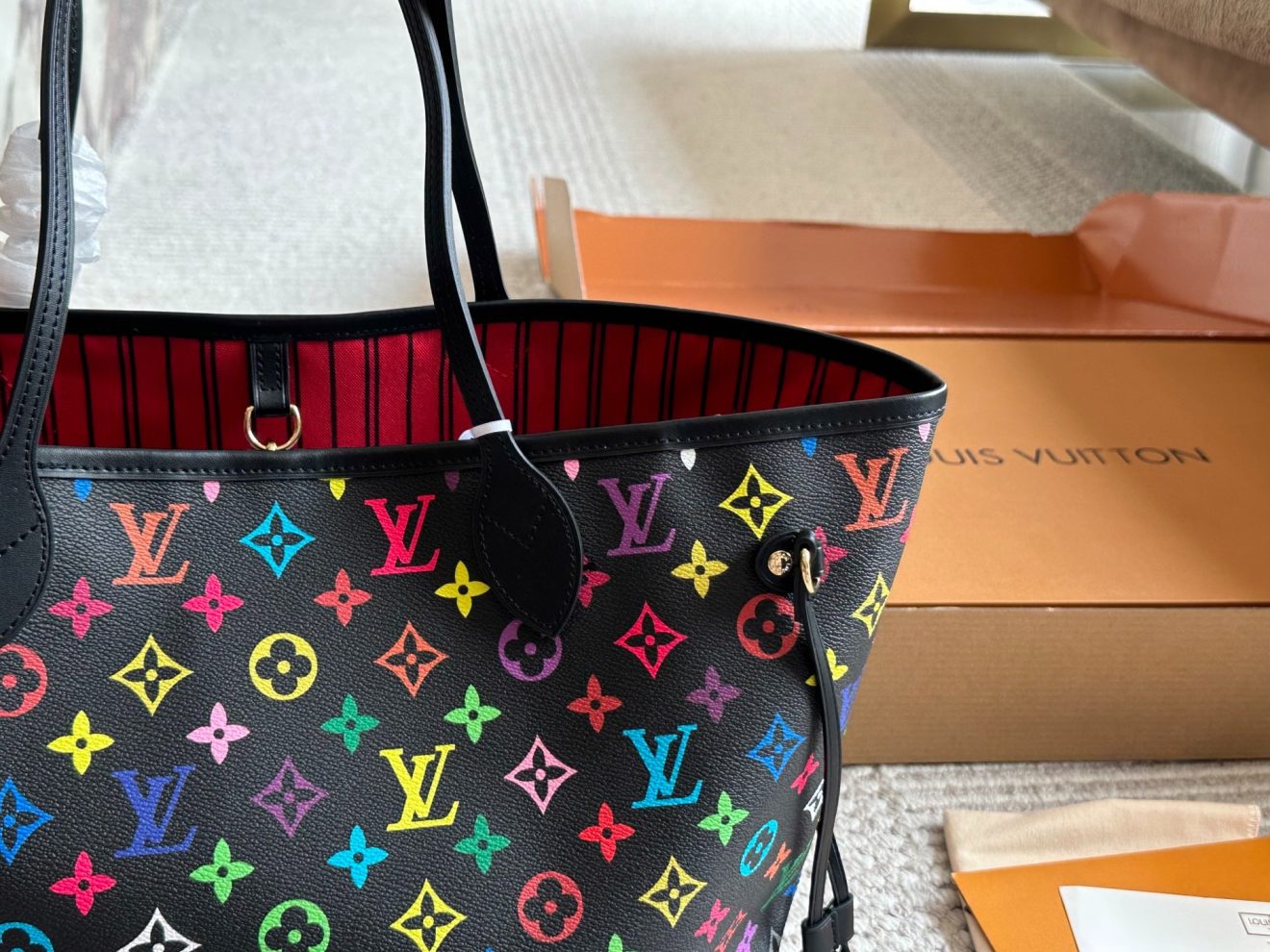 Louis Vuitton lv Neverfull MM -32*29*17CM - Image 8