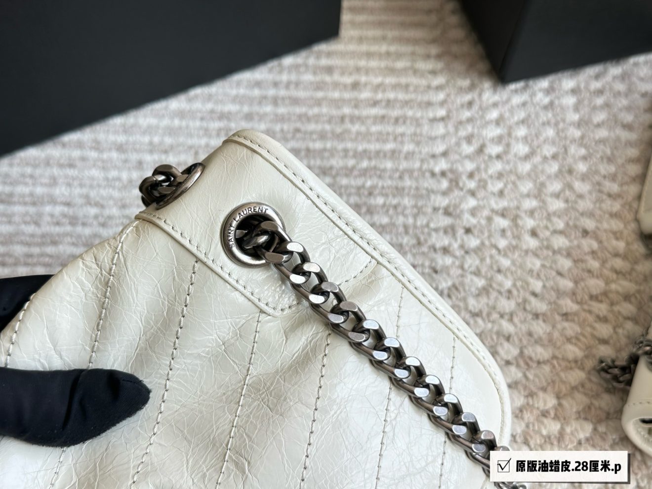 YSL NIKI FLAP BAG 28/22cm - Image 9