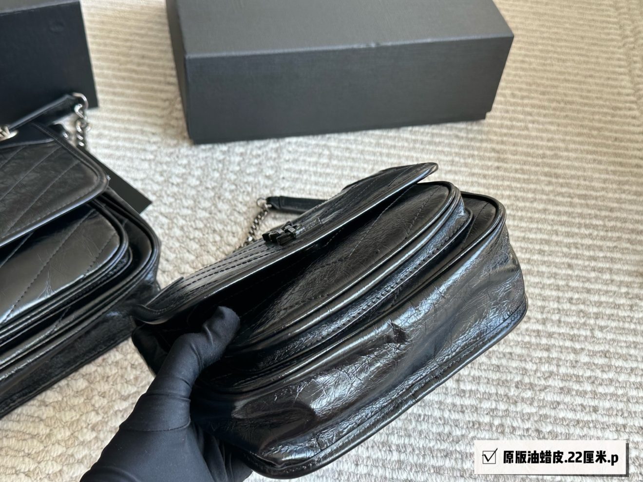 YSL NIKI FLAP BAG 28/22cm - Image 6