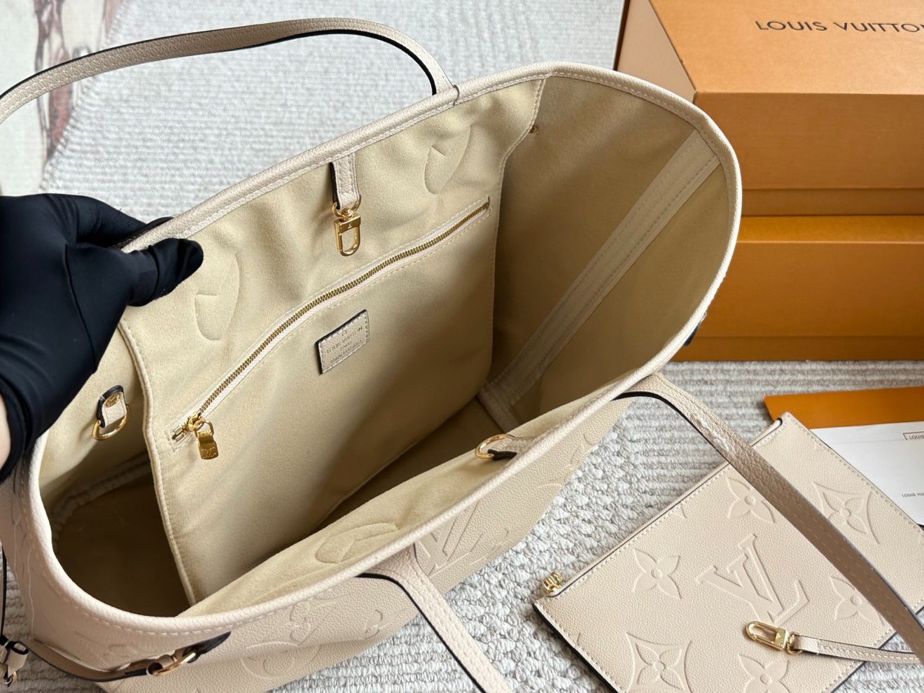 Louis Vuitton lv  Neverfull MM -32*29*17CM - Image 4