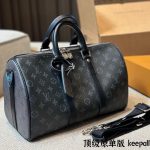 LOUIS VUITTON lv KEEPALL35 BANDOULIÈRE 35-35x21x16cm
