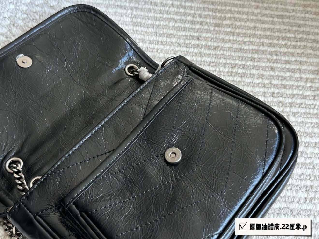 YSL NIKI FLAP BAG 28/22cm - Image 4