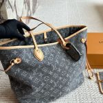 Louis Vuitton lv Neverfull MM DENIM-32*29*17CM