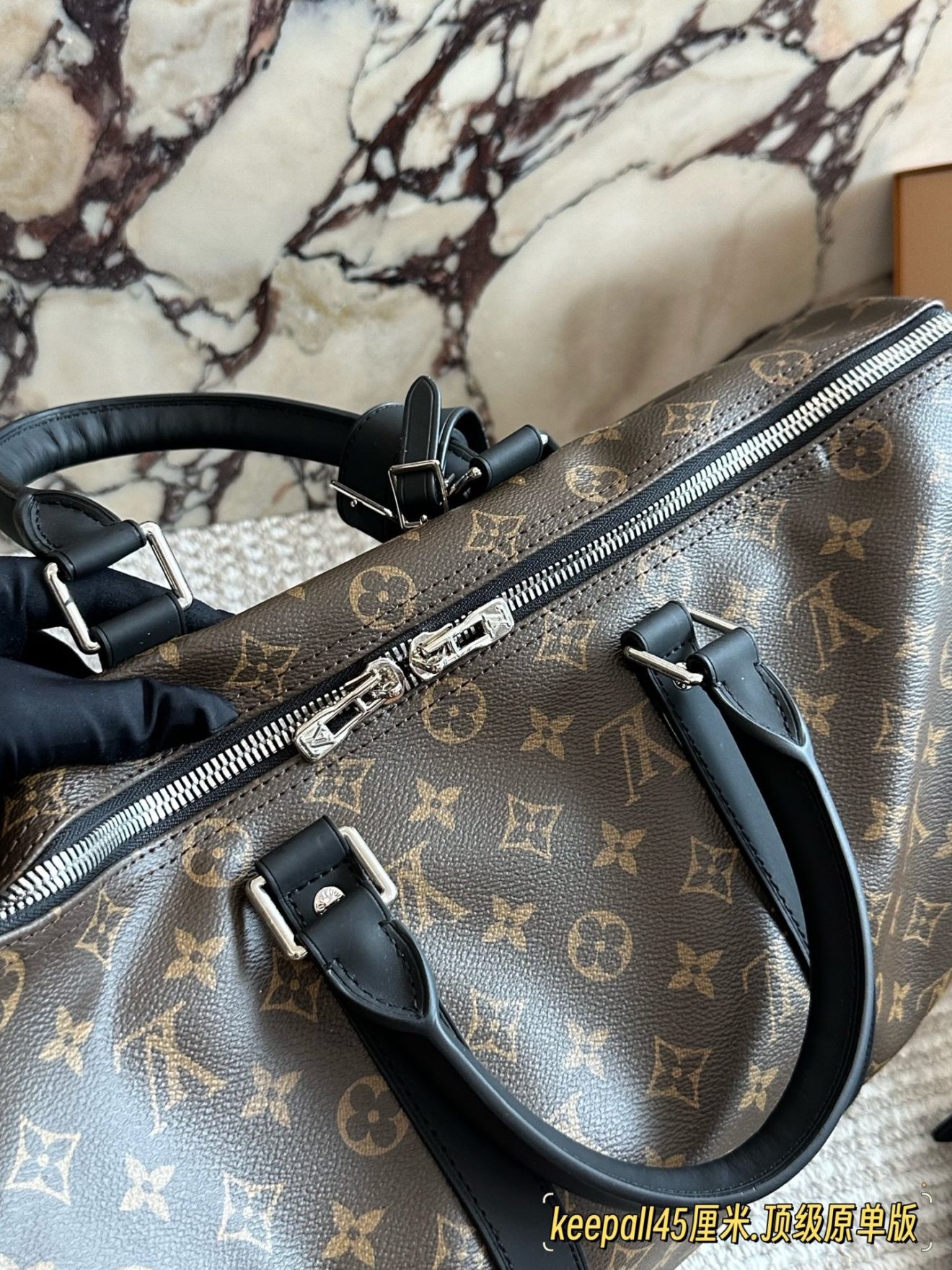 Louis Vuitton lv  Keepall45 Bandoulière 45-45 × 27 × 20CM - Image 3