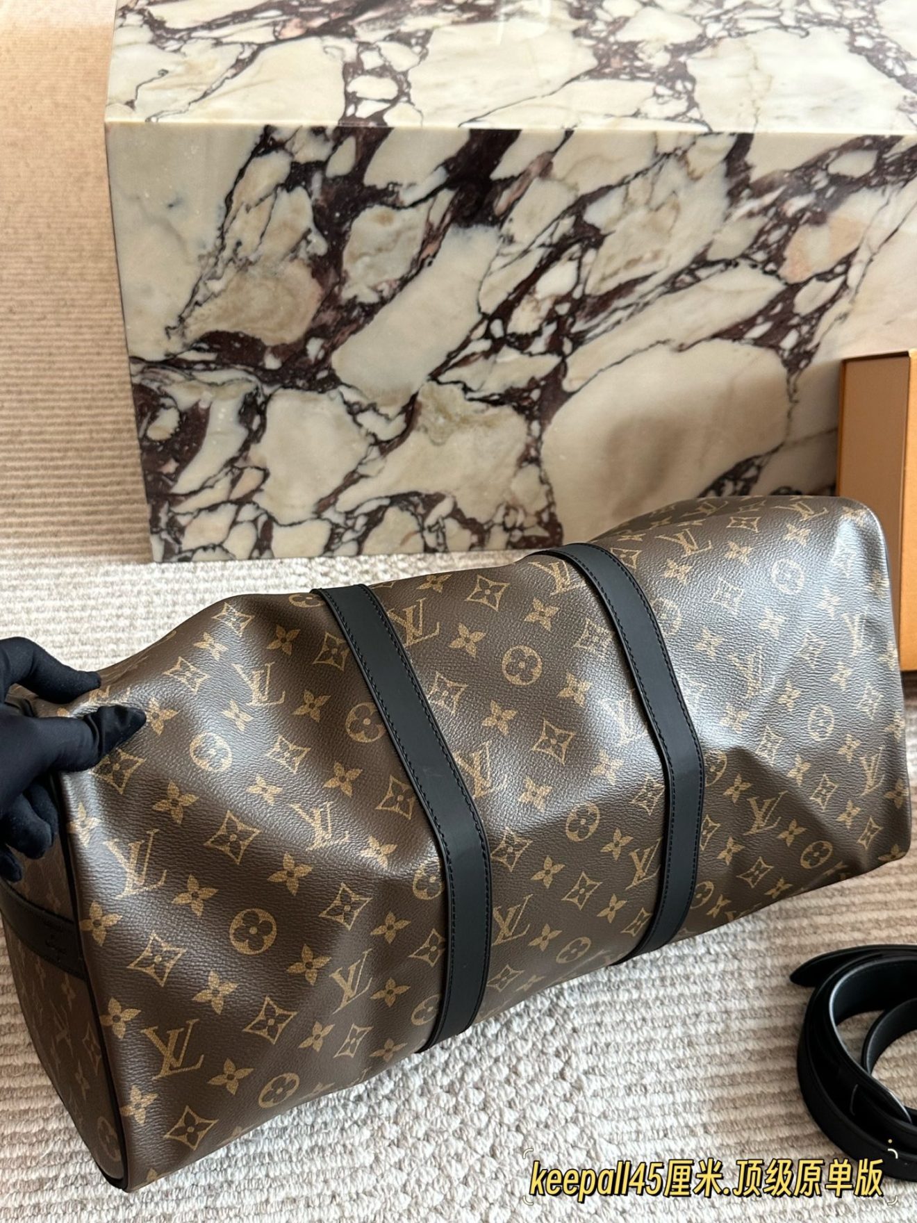 Louis Vuitton lv  Keepall45 Bandoulière 45-45 × 27 × 20CM - Image 4