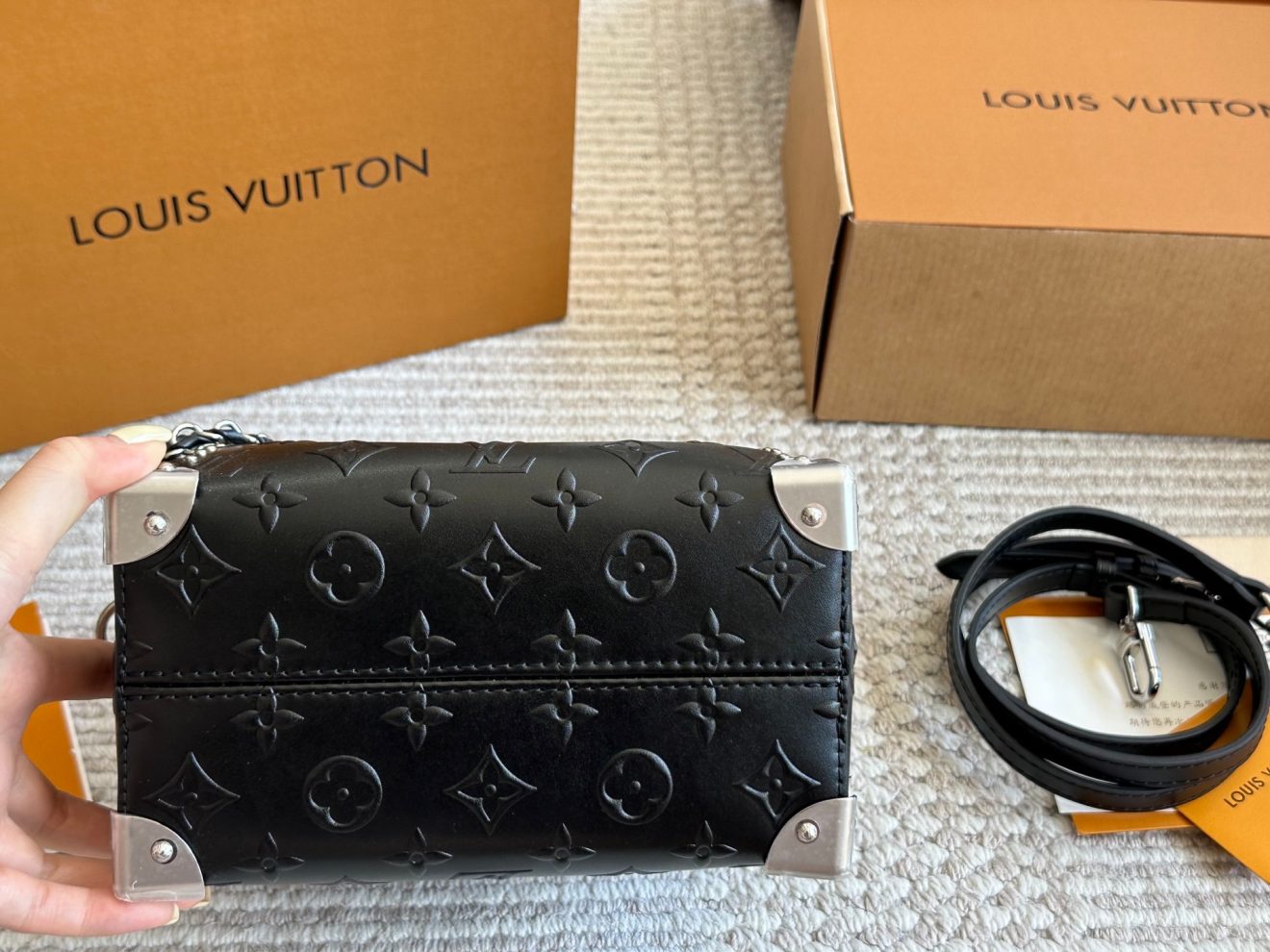 LOUIS VUITTON lv  SPEEDY20  BLACK - Image 5