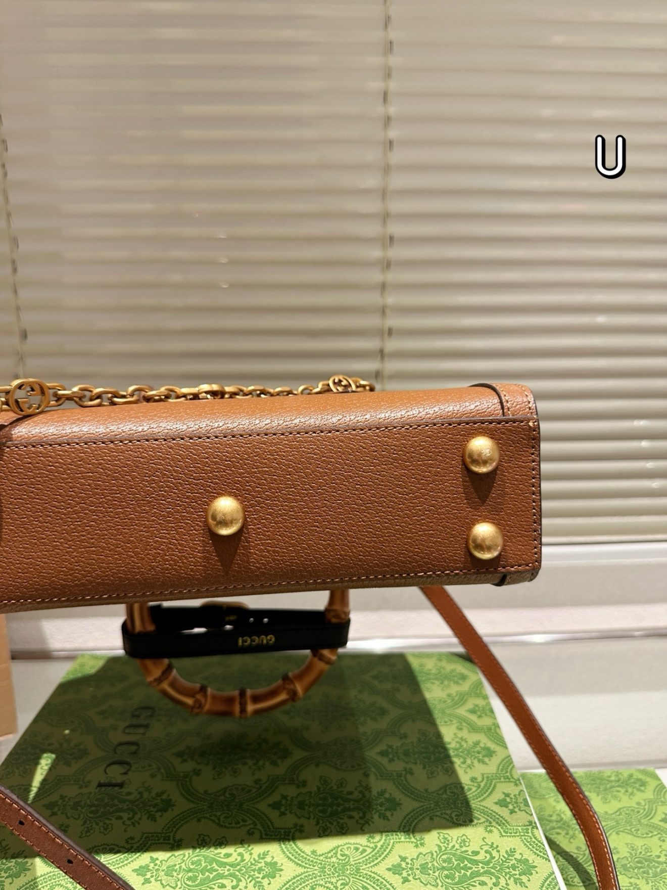 Gucci Diana Bamboo HandBags size 26x16cm - Image 6