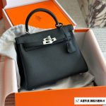 Hermes Birkin 25– Sliver Togo leather