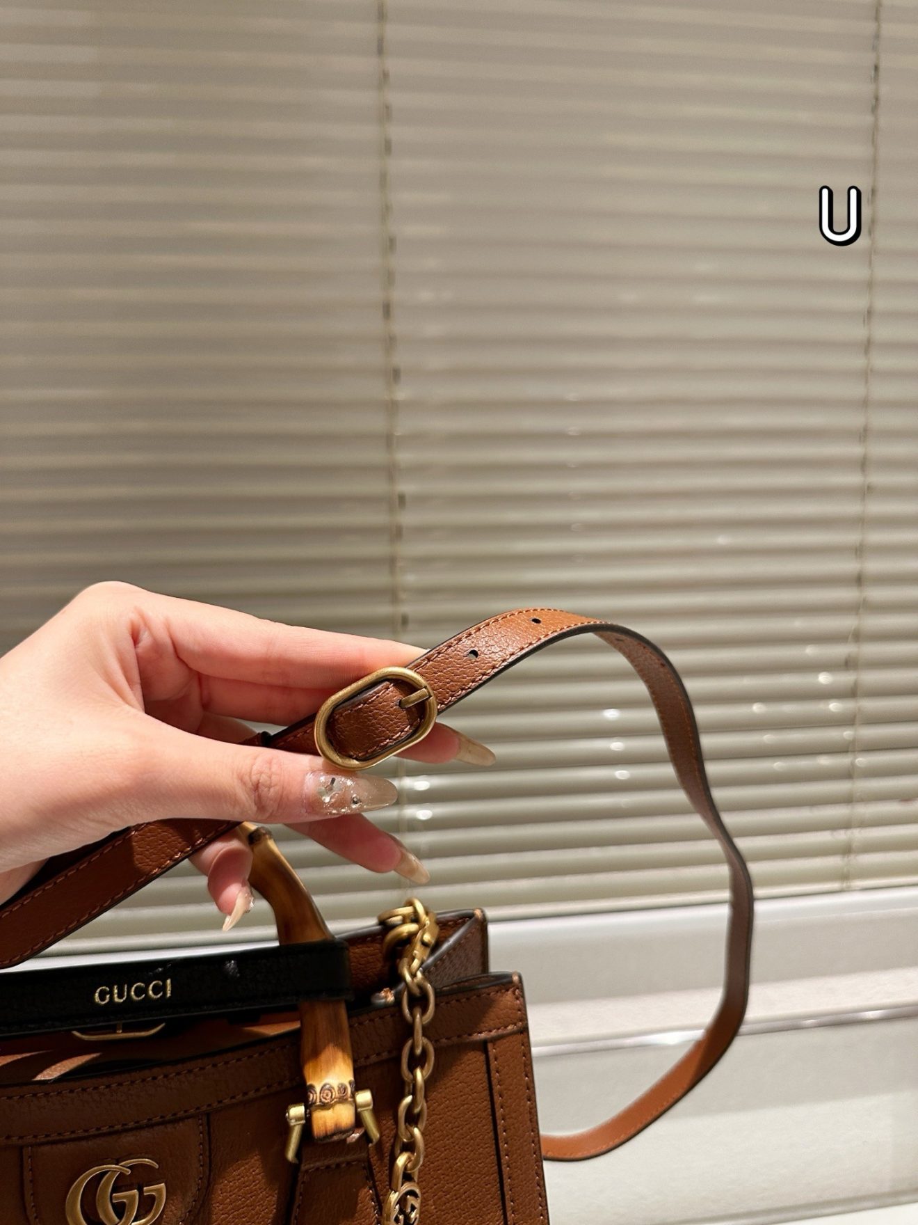 Gucci Diana Bamboo HandBags size 26x16cm - Image 7