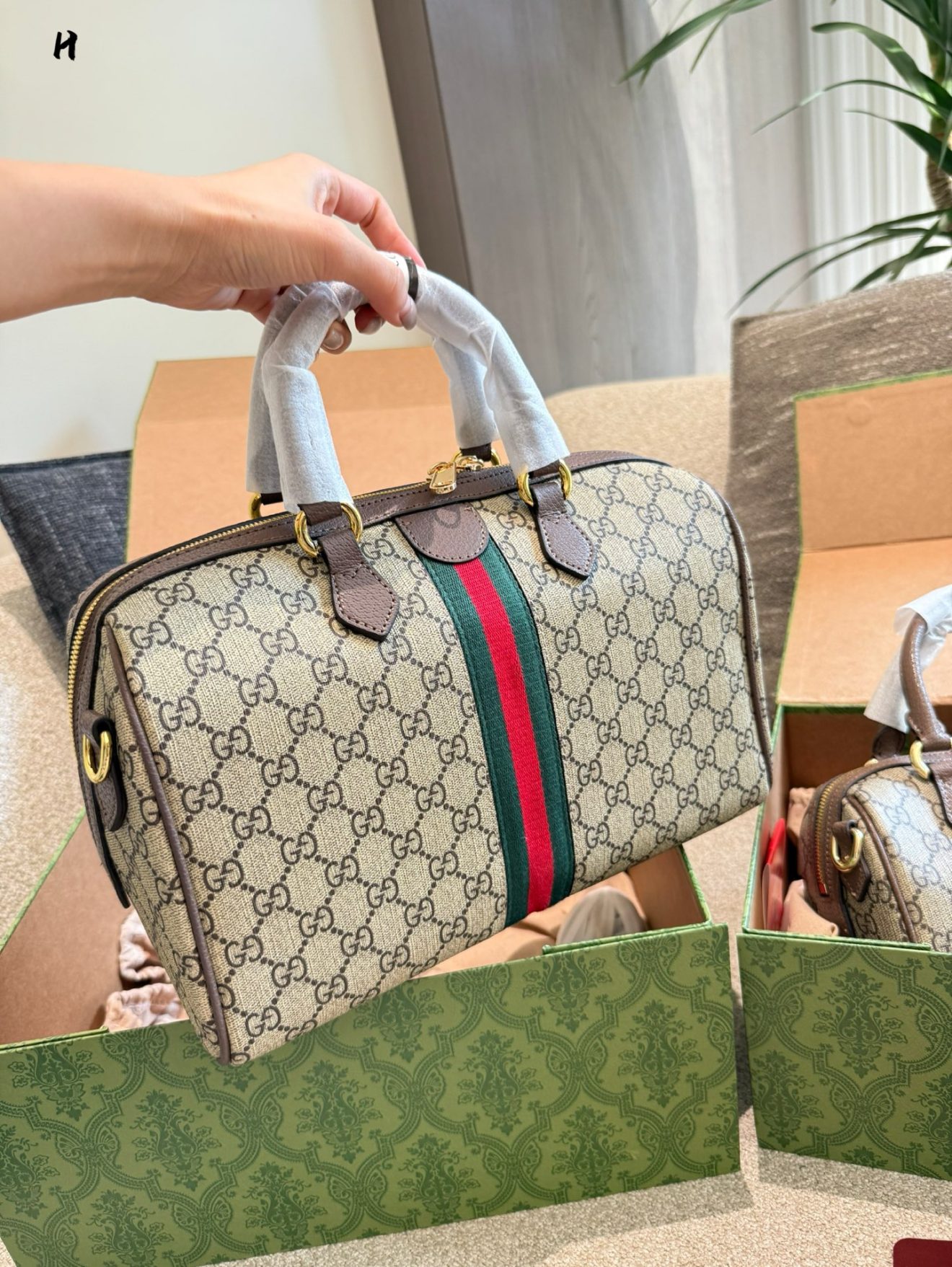Gucci Boston bags 35cm - Image 3