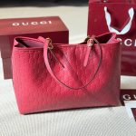 Gucci GG Emblem with leather 5 colors