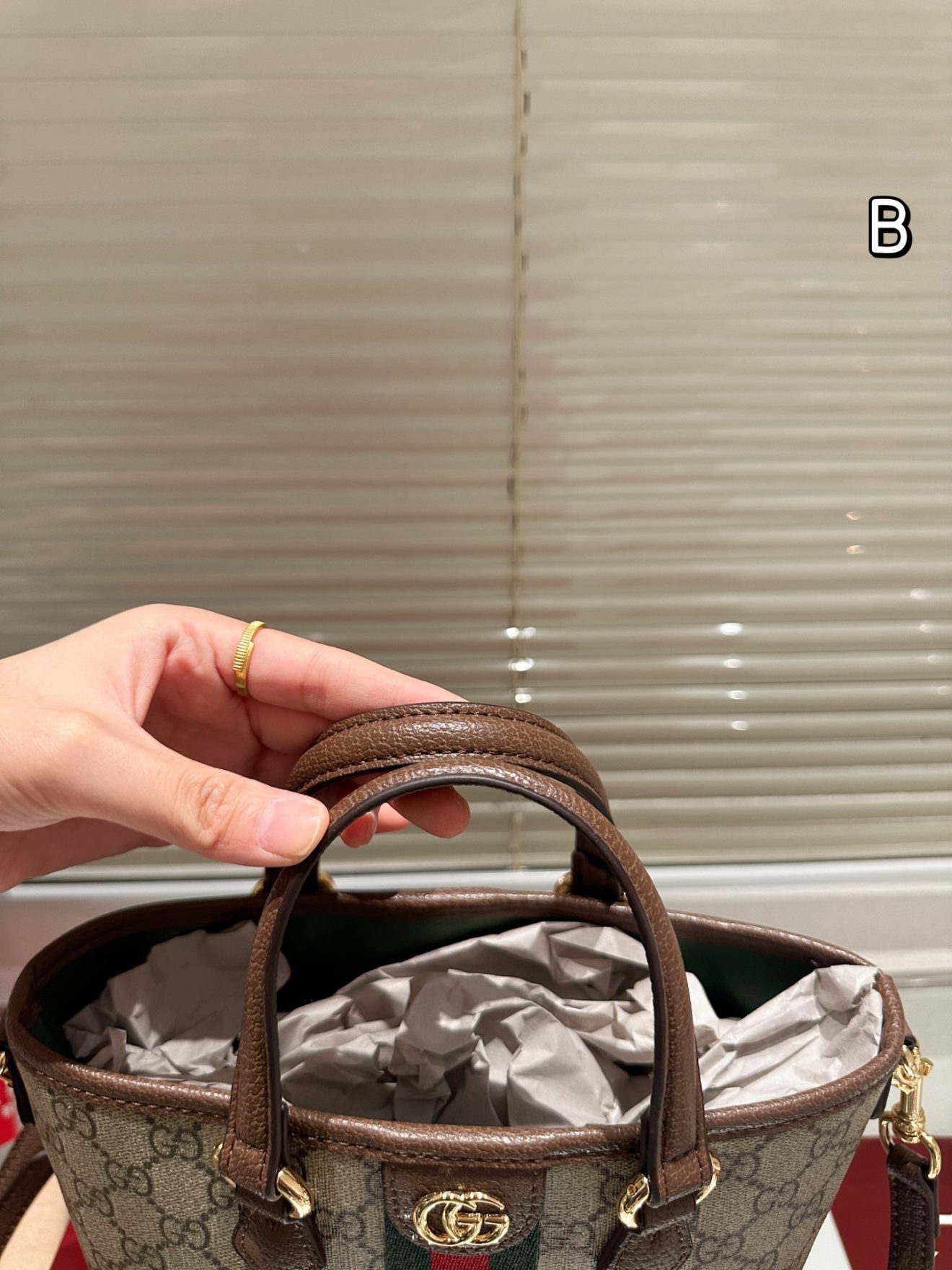 Gucci Ophidia mini tote 22x17x10cm - Image 8