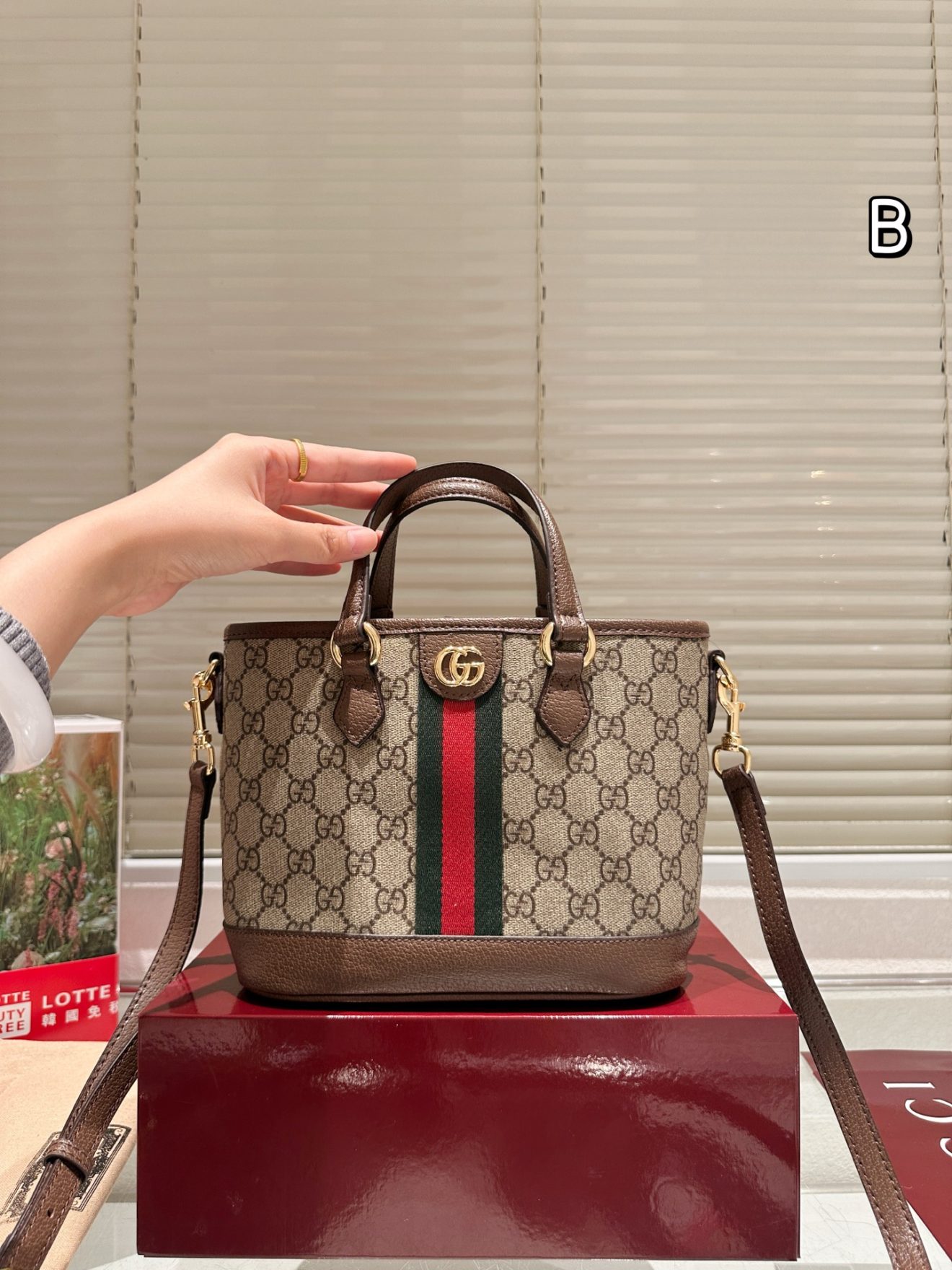 Gucci Ophidia mini tote 22x17x10cm - Image 9