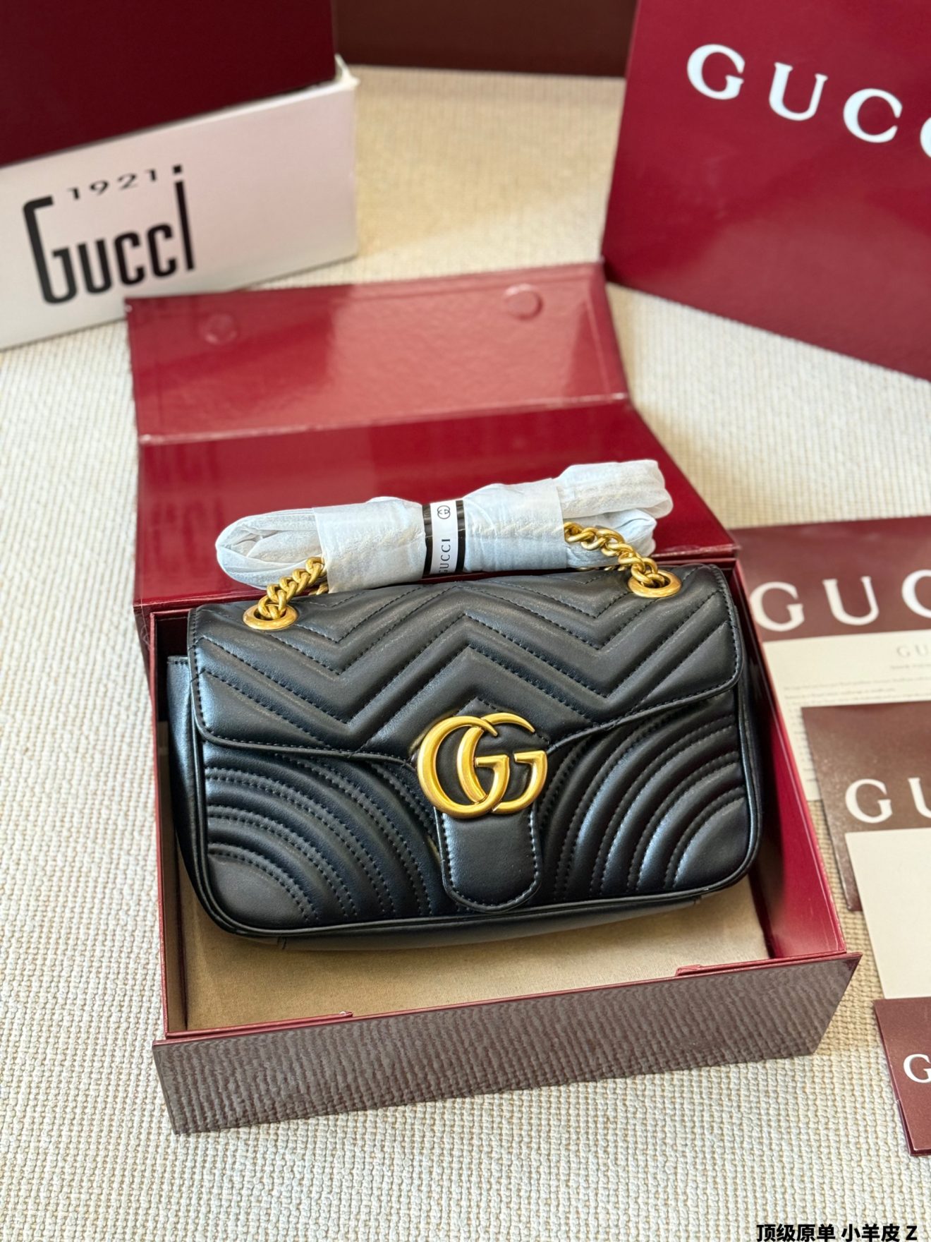 Gucci GG Marmont real leather - Image 7