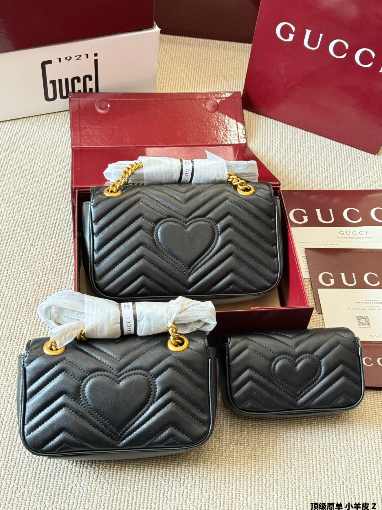 Gucci GG Marmont real leather - Image 3