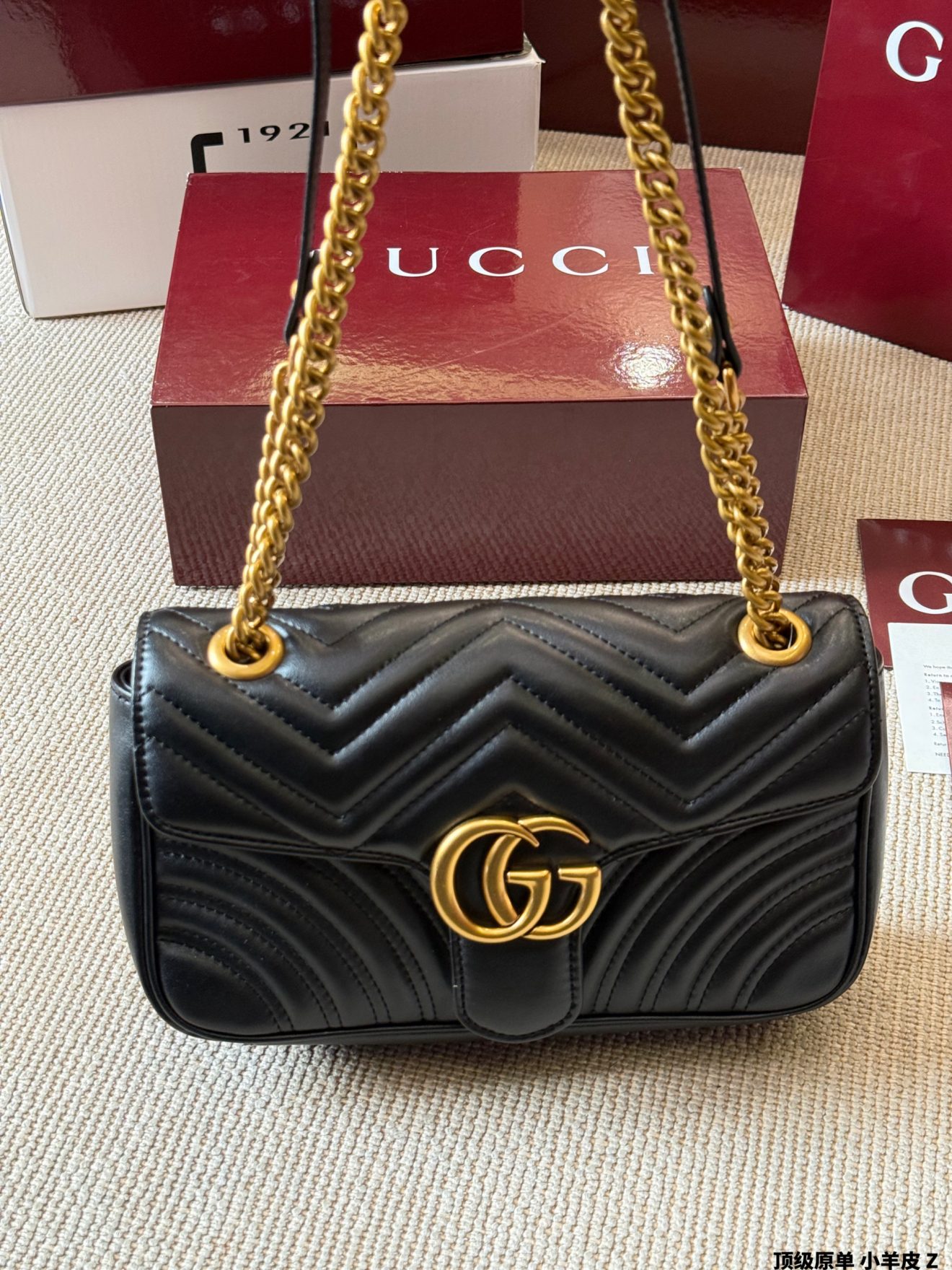 Gucci GG Marmont real leather - Image 4