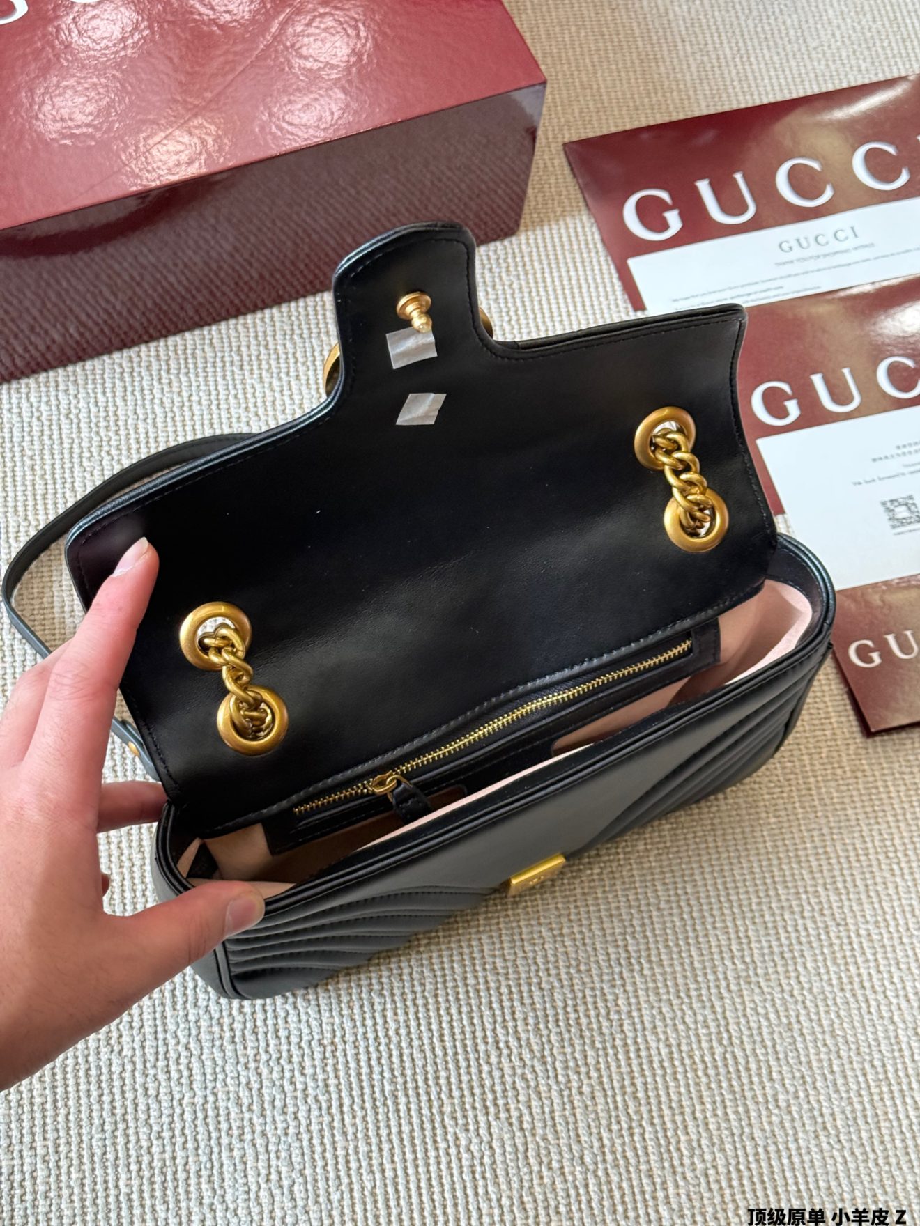 Gucci GG Marmont real leather - Image 5