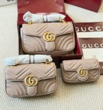 Gucci GG Marmont beige 26cm, 22cm, 16cm