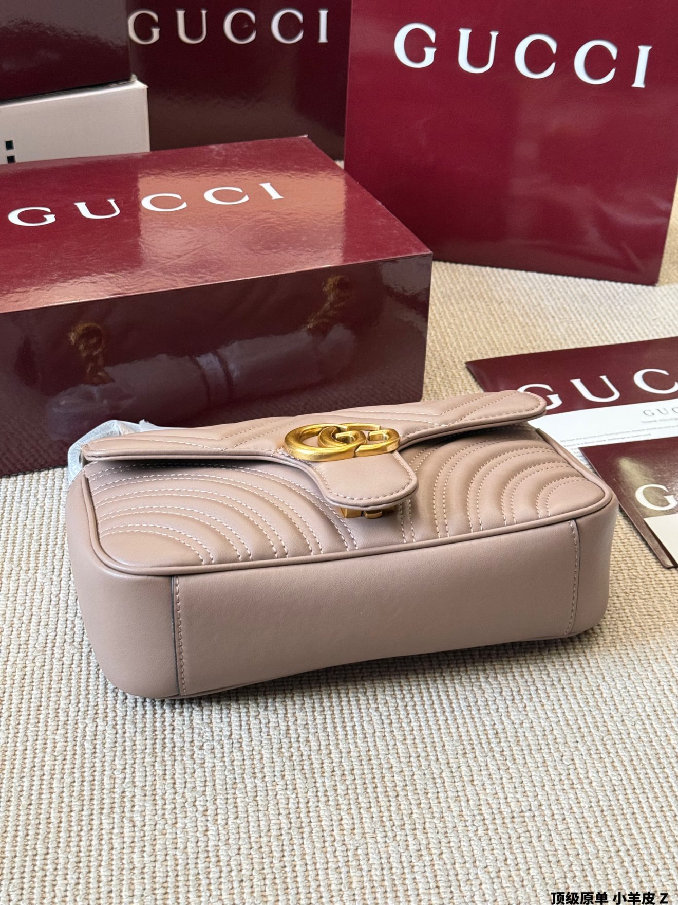 Gucci GG Marmont beige 26cm, 22cm, 16cm - Image 3
