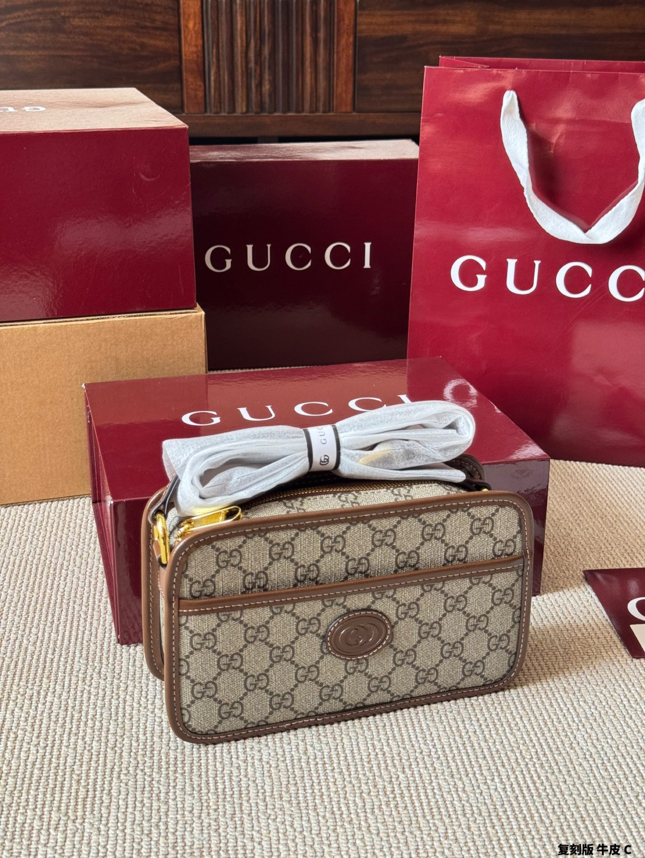 Gucci Retro 22.5x14x7cm - Image 3