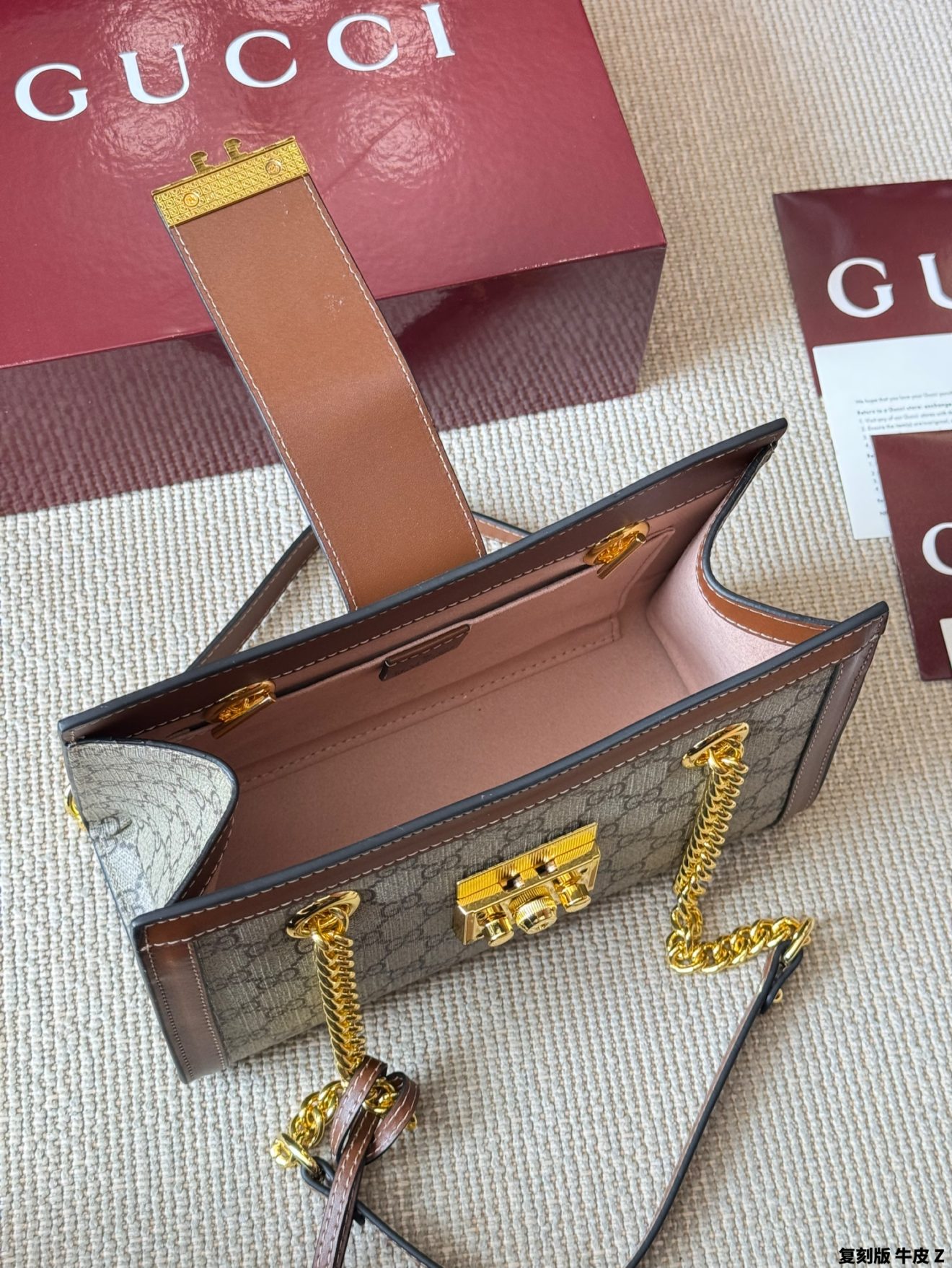Gucci padlock  30*23cm, 25*18cm - Image 3