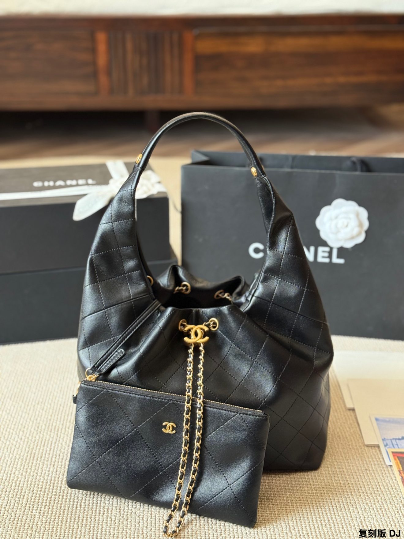 Chanel 25S Hobo(28x14x21cm) - Image 2