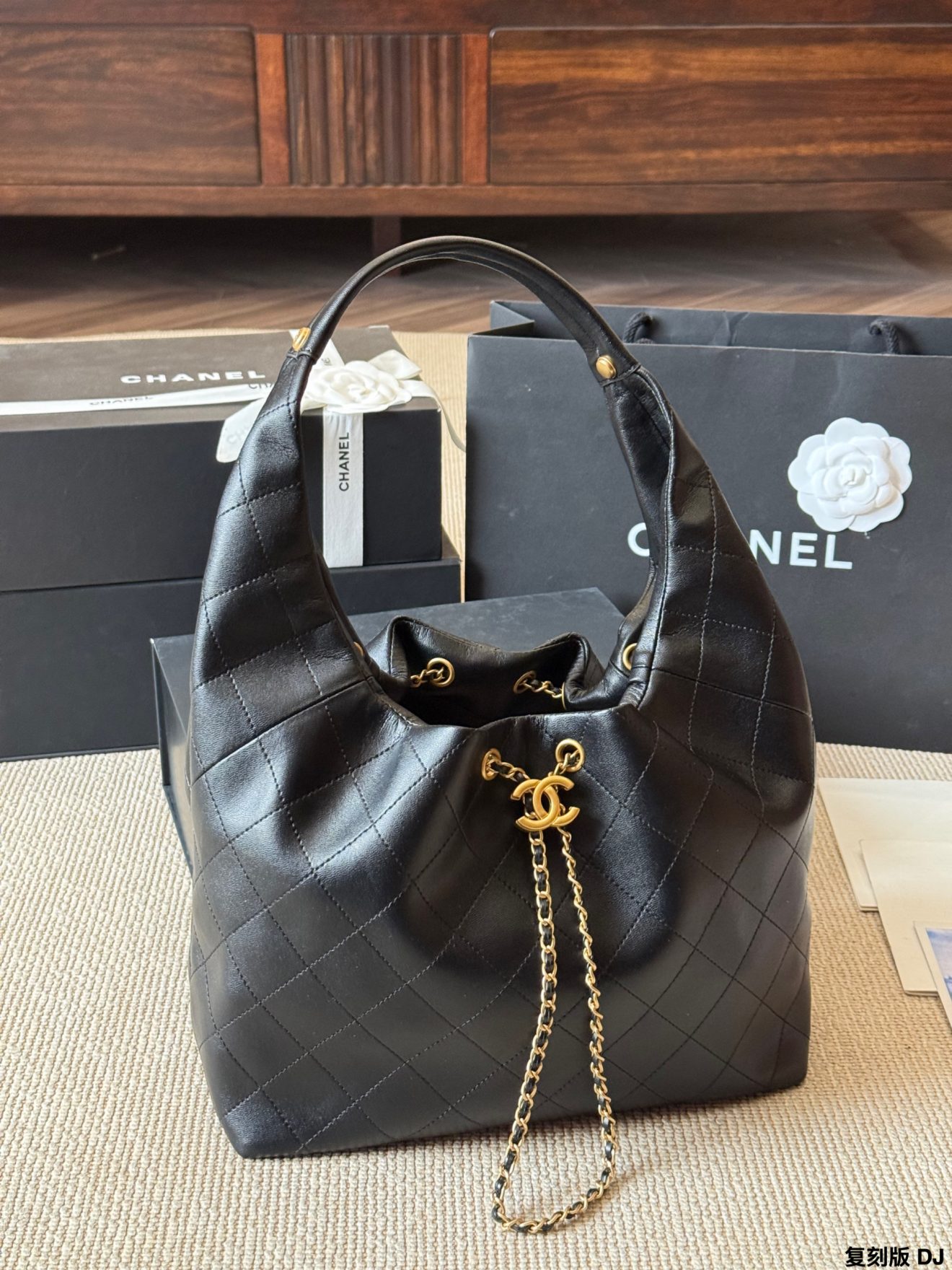 Chanel 25S Hobo(28x14x21cm) - Image 8