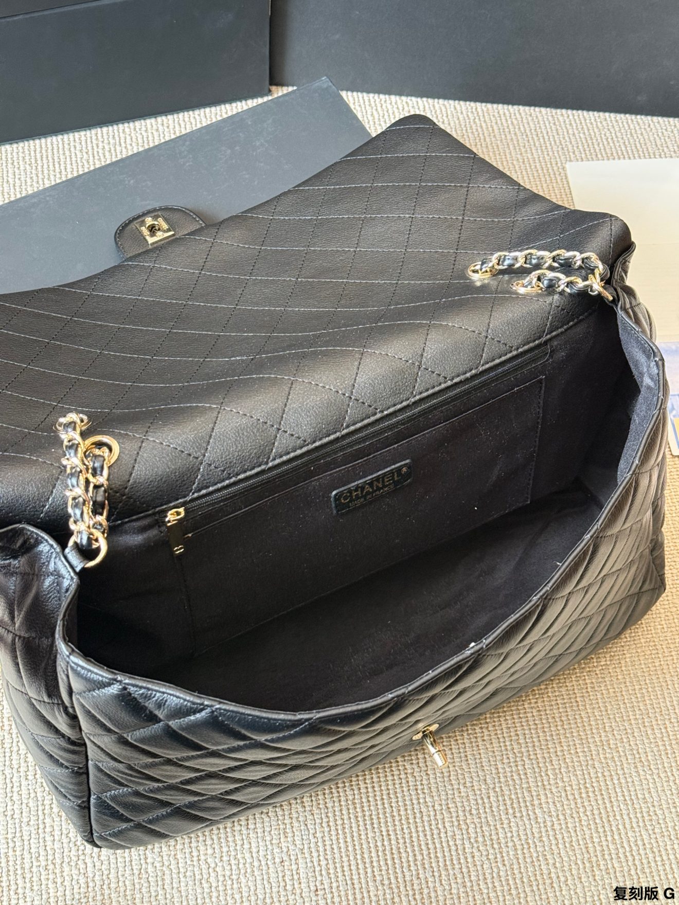 CF maxi black 39*11*25cm(not include small bag) - Image 5