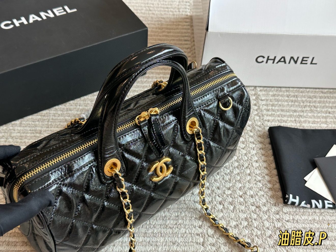 Chanel 25A Pull-up Leather 31cm - Image 2