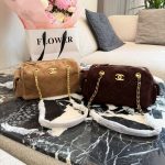 Chanel 25K suede